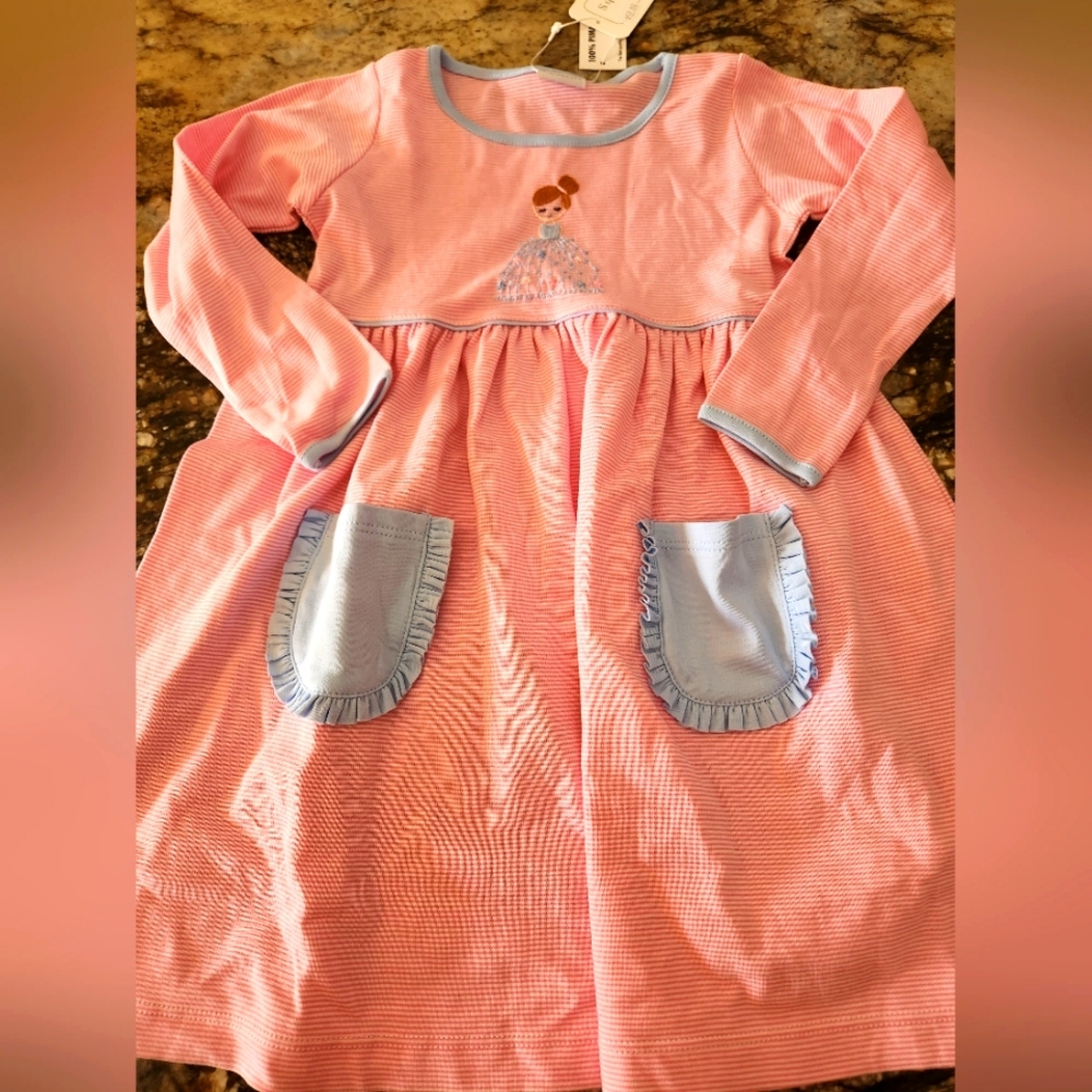 New 4/5 squiggles dress